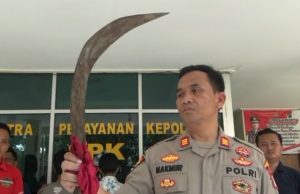 Geng Motor ‘Ciduk’ Bawa Celurit Besar Diciduk Polisi