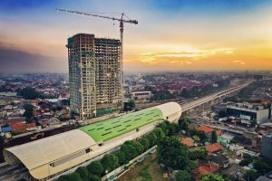 Berita FOTO: Stasiun LRT Jatibening