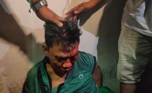 Maling Motor Bonyok Dipukuli Massa di Margahayu