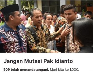 Muncul Petisi Penolakan Mutasi Guru Viral di SMA 12 Bekasi