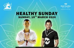 HEALTHY SUNDAY BARENG ANJASMARA DAN DJ WIZZNU DI HOTEL SANTIKA MEGA CITY BEKASI