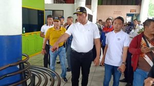 Angkutan Massal Masuk ke Kota Bekasi Wajib Disemprot Disinfektan