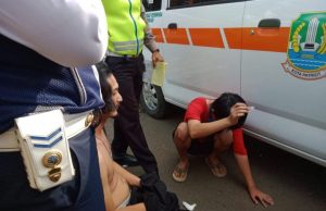 Razia PSBB di Medansatria, Pemotor Kedapatan Bawa Narkoba