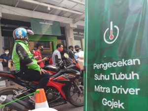 Melihat Aktivitas di Posko Aman J3K Gojek Bekasi