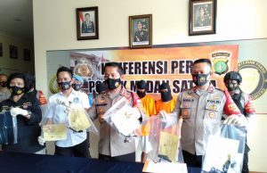 Ratusan Kali Beraksi Mencuri Motor, Tersangka Memakai Narkoba