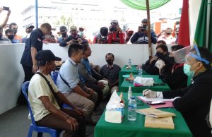 Kisah Mansur Terjaring Razia Masker di Terminal Bekasi