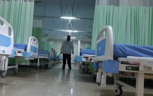 Tempat Isolasi Pasien Covid-19 Disiapkan di Stadion Patriot
