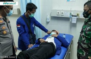 Dua Mahasiswa Terluka dalam Aksi Demonstrasi di Cikarang