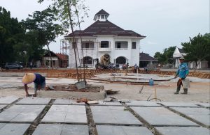 Sedang Direnovasi, Begini Penampakan Gedung Juang Nantinya