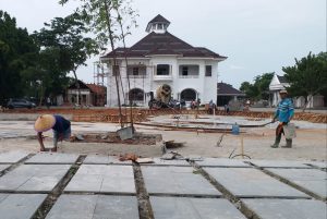 Sedang Direnovasi, Begini Penampakan Gedung Juang Nantinya