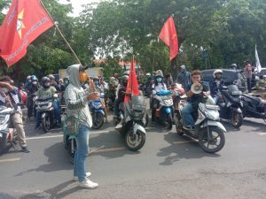 Mahasiswa Kembali Gelar Unjuk Rasa di Bekasi