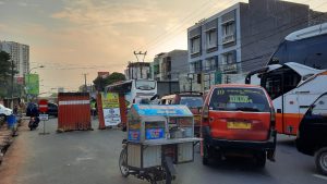 Ada Perbaikan Jalan di Depan BTC, Rekayasa Lalin Sebulan