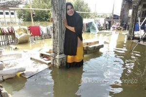 Banjir Rob Melanda Pesisir Bekasi Sudah Berlangsung 4 Hari