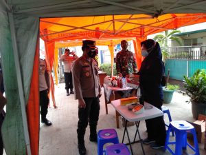 Posko Covid 19 untuk Peserta Demo 1812 di Bekasi