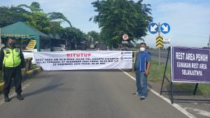 Rest Area KM 52 Mengarah ke Jakarta Ditutup