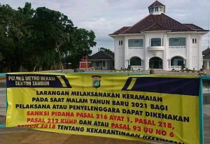 Ini Tempat yang Ditutup Pada Malam Tahun Baru di Kabupaten Bekasi