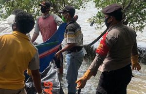 Ditemukan, Mayat Mengapung di Muarakuntul Bekasi