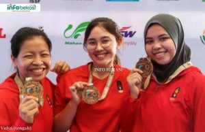 Atlet Cantik dari Bekasi Berprestasi di Kejuaraan Dunia