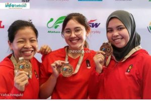 Atlet Cantik dari Bekasi Berprestasi di Kejuaraan Dunia