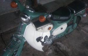 Honda C 70 Dimaling di Parkiran Masjid, Begini Nasib Pelakunya