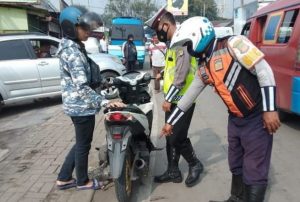 Sembilan Sepeda Motor dengan Knalpot Bising Terjaring Razia