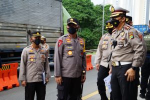 Kapolda Metro Cek Titik Penyekatan di Bekasi: Awasi Ketat Pemudik