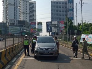 Hari Ini, 172 Kendaraan Putar Balik di Bekasi
