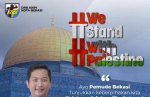 Sekretaris KNPI Kota Bekasi Deni Ardini: Pemuda harus Tolak Penjajahan Zionis Israel terhadap Palestina