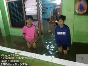 Sebaran Banjir di Bekasi, Ada yang Satu Meter