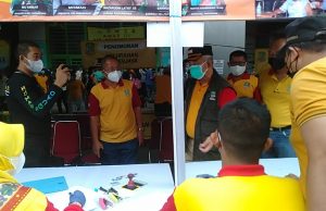 8.000 Orang Selesai Divaksin dalam 2 Jam di Stadion Patriot