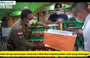 Restoran di Cikarang Disegel di Hari Pertama PPKM Darurat