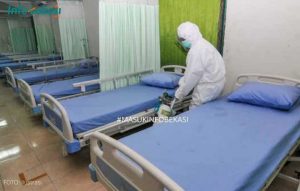 Kasus Menurun, Keterisian Tempat Tidur Isolasi di Rumah Sakit 56 Persen