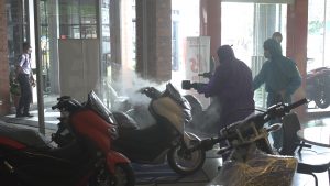 Seluruh Karyawan Diler Yamaha Jabodetabek 100% Sudah Divaksin Covid-19