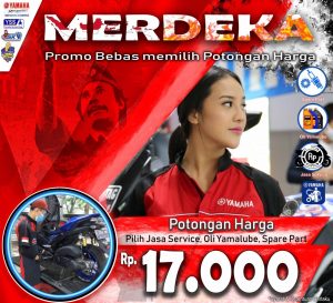 Promo Merdeka! Yamaha Berikan Diskon Spesial Hari Kemerdekaan
