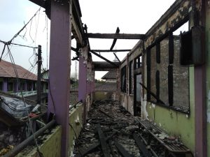 Kebakaran di SMP Raudhlatul Jannah, Berikut Cerita Saksi
