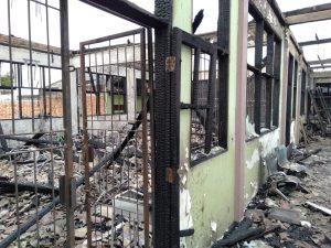 Kerusakan Gedung SMP Islam Raudhlatul Jannah Mencapai 50 Persen