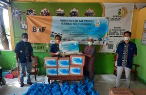 BAF Salurkan Bantuan CSR kepada Anak-anak di Cikarang
