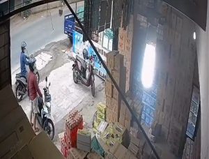 Terjadi Lagi, Pencurian Sepeda Motor Terekam CCTV