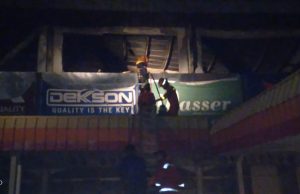 Api Sempat Berkobar Lagi di Supermarket Depo Bangunan