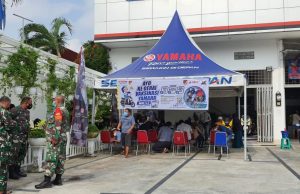 Vaksin di Diler Yamaha dapat Voucher Rp 500 Ribu