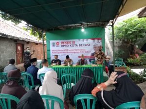 Chairoman Minta Warga Jatimelati Sampaikan Aspirasi dalam Reses