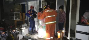 Indekos di Bintara Ludes Terbakar