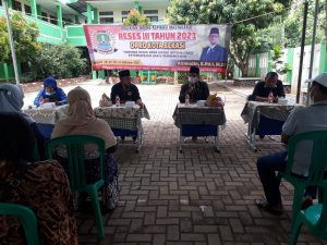 Alimudin Prihatin Sekolah dan Masjid di SMP Negeri 41 Selalu Kebanjiran