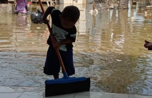 Ribuan Rumah di Pesisir Kabupaten Bekasi Terendam Rob Lagi pesisir kabupaten bekasi
