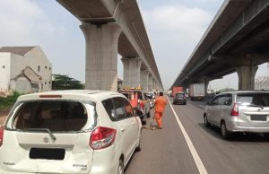 Kronologi Kecelakaan Beruntun di Tol Jakarta-Cikampek