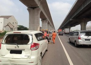 Kronologi Kecelakaan Beruntun di Tol Jakarta-Cikampek