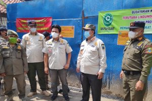 Satpol PP Kabupaten Bekasi Segel Perusahaan Pengelolaan Limbah