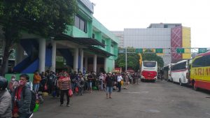 1800 Pemudik Berangkat dari Terminal Bekasi Hari Ini