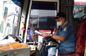 Dishub Kota Bekasi Uji Kelaikan Armada Mudik di Terminal