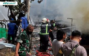 Kronologi Kebakaran Hebat di Tambun